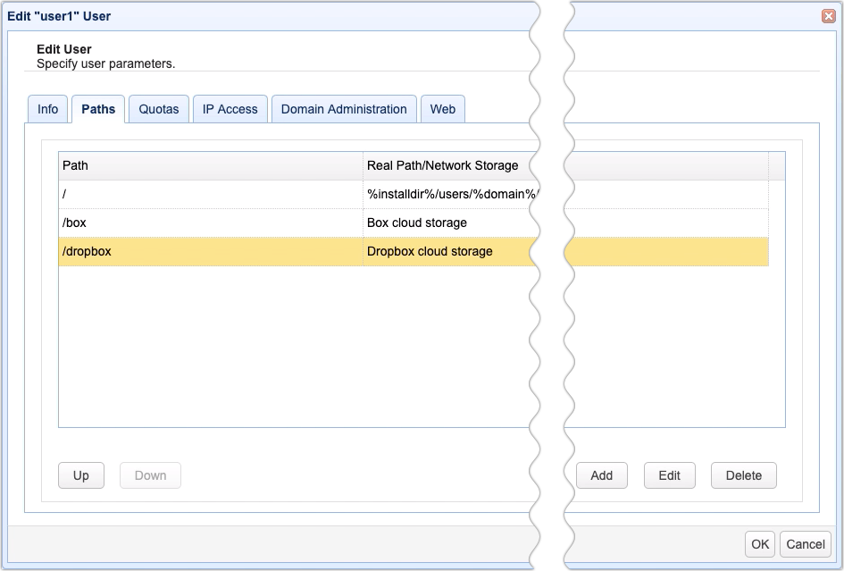 How To Use DropBox As Cloud Storage For Your MFT Server JSCAPE